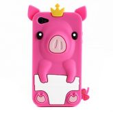 Case Estilo Porquinho para iPhone 4 e 4S (cores sortidas)