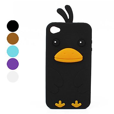 Case de Silicone para iPhone 4 e 4S