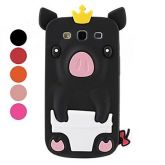 Case de Silicone para Samsung Galaxy S3 I9300 - Porco