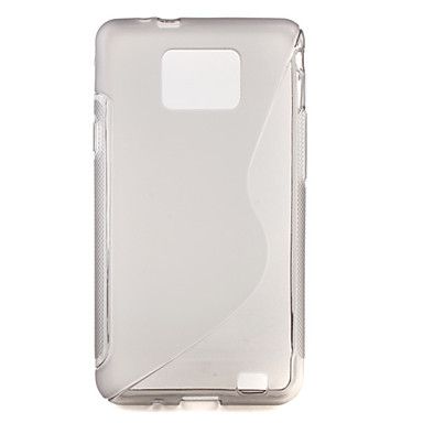 Case em Silicone para Samsung i9100, Galaxy S2 (Cinzento)