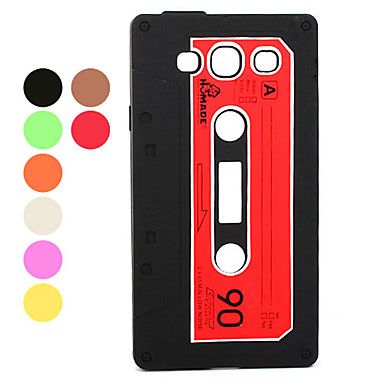 cassete capa de silicone de estilo para Samsung SIII